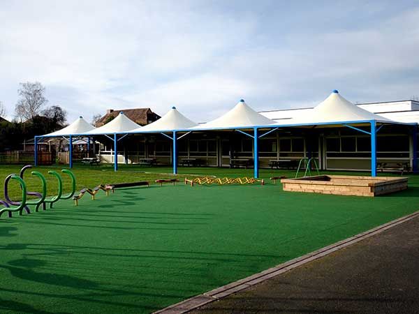 Playground shelters for primary schools